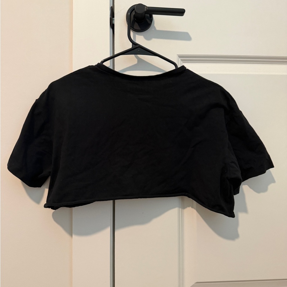 Alphalete Black Logo Tee - Picture 2 of 3